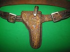 Outstanding Antique Piteado Colt Holster