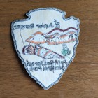 Junior Ranger Petrified Forest National Park Arrowhead Shape Patch Badge Iron On