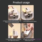 Jewelry Clasp Press Tool Set Necklace Punching Molds Bracelet Making Molds
