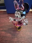 Nib Authentic Swarovski Disney 2015 Minnie Mouse Rare Crystal Figurine  5135891