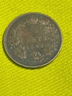 Canada 25 Cents 1882 h Silver Coin Rare
