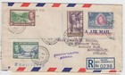 Ww2 Cover British Honduras Transatlantic Mail Condemned Released British Censor