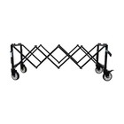 Movable Funeral Church Stretcher Truck Sturdy Casket Stand Cart 4 Folding Handle