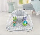Fisher-price Comfy Baby infant Sit-me-up Floor Seat With Toys - Gray