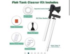 Aquarium Gravel Cleaner Siphon Vacuum 5-in-1 Fish Tank Water Changer Kit
