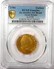 1791 Britain England George Iii Gold Guinea Coin 1g - Certified Pcgs Au Details