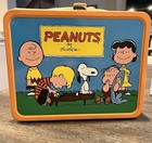 Peanuts Snoopy Lunch Box   Thermos   Vintage   Lunchbox Nice