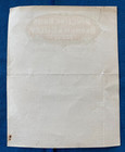 1924 Ringling Bros And Barnum   Bailey Handbill Of Official Schedule July aug