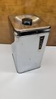 Vintage Lincoln Beautyware Metal Flour Kitchen Canister 9 
