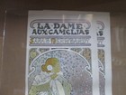 La Dame Aux  Camelias Sarah Bernhardt Vintage Poster 1970 s Mucha Inv g7633