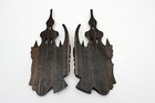 2 Exotic Hand Carved Ramayana Hangings Bali-indonesia Age Unknown Cocobolo Wood