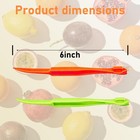 Orange Peeler Tool  Citrus Lemon Opener   Plastic Long Handle Cutter For Fruit 