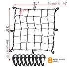 Cargo Net 3 x3  For Pickup Truck Bed     Stretches To 9 x9  Max heavy Duty 1