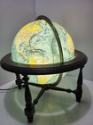 Vintage Replogle 12 Inch Diameter World Premier Series Light Up Globe On Stand