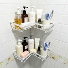Shower Caddy 2 Pack  Adhesive No Drilling Corner Shower Shelf  Rustproof Bath   
