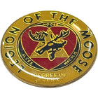 Loyal Order Of Moose Legion Token Coin     Degree Of Service     Fraternal