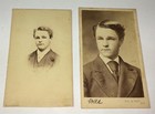 Rare American Child Portrait Famous Inventor William Woodward Ny Cdv Photo Lot 