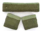Nike Swoosh Headband   Wristbands Set Adult Oil Green olive cargo Khaki