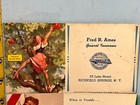 1950 s Lot Of 3 Gil Elvgren Pin-up Blotter Cards Various Sellers