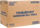 Pro Source Hard Roll Natural-color Paper Towels  12 Rolls  800  Roll Length 