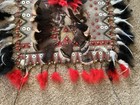 Original Native American Sioux Horse Mask Signed