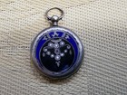Vintage Swiss Solid Silver Pocket Watch