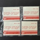 Canada Post   708 Sealed 10x Inscription Corner Block Matched Set - Fv  4 80