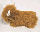 Jellycat Charming Highland Cow 14  Plush Rare   Retired Collection