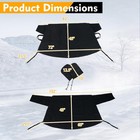 Car Windshield Snow Cover With Side Mirror Covers Storage Bags For Suvs Trucks