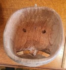 Hand Carved Wooden Mask Purchased In Victoria  Canada -  10 x8 