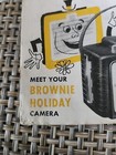Kodak Brownie Holiday Camera Instruction Booklet Vintage Manual