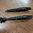 Vintage Qty 2 Black Swanson Tonette Flute Made In U s a 