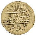 Islamic  Ottoman Empire  Mustafa Iii Ad 1757-1774 Misr  egypt  Gold Zeri Mahbub 