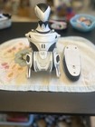 Vintage Working Original Robopet Wowwee 2005 Robot Dog Rc Remote Control White