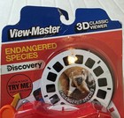 Fun View-master 3d Classic Viewer Endangered Species Discovery Set 2 Photo Reels