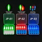 5pcs Night Fishing Rod Tip Light Led Strike Alert Bite Alarm Lamp Cr425 Battery