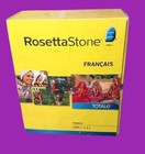 Rosetta Stone Learn  French  Cd Dvd Level 1  2   3 Set For Computer   Pc   Mac