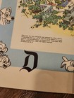 Vtg 1962 Disneyland Theme Park Map Souvenir 30  X 45  Lonnie G  Smith Disney Art