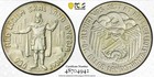 1930 Silver Iceland 5 Kronur 1000 Years Of Althing Christian X Medal Pcgs Ms 64
