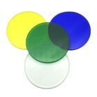 Microscope Color Filter Green Blue Yellow Red Clear Glass 32mm 35mm 42mm 45mm