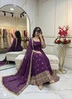 Indian Anarkali Gown Bollywood Designer Salwar Kameez Pakistani Dress Suit Party