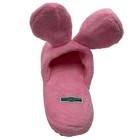 Pink Bunny Slippers Plush Adult Novelty House Slippers  S-xl