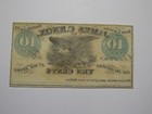   10 1862 Knox Corners New York Ny Obsolete Currency Bank Note Bill Oneida Co 