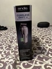 Andis Cordless Envy Li Adjustable Blade Clipper Slightly Used   Self Cut Mirror