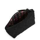 Vera Bradley Compact Travel Cosmetic Black Nwt Makeup Bag Microfiber