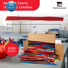 Pipe Cleaners Bulk  1000 Count  For 1000 box  Assorted Colors