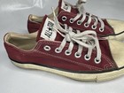 Vintage Made In Usa Converse Chuck Taylor All Star Mens Sz 6  maroon  Low Top