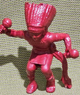 Marx 1950 s Vintage 60mm Stockade Indian Chief Dancing   Maroon