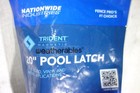 Nationwide Trident Magnetic Pool Safety Gate Latch 20  Inch Black W key
