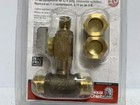 Sioux Chief 601-g20cv Valve Tee 5 8 x1 4  Od Compression Brass